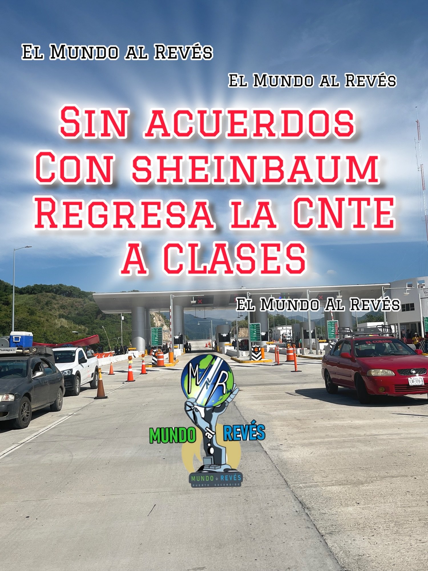 Enterate : No hubo negociación entre la CNTE y Claudia Sheinbaum. Prepara la CNTE el paro de 72 horas .