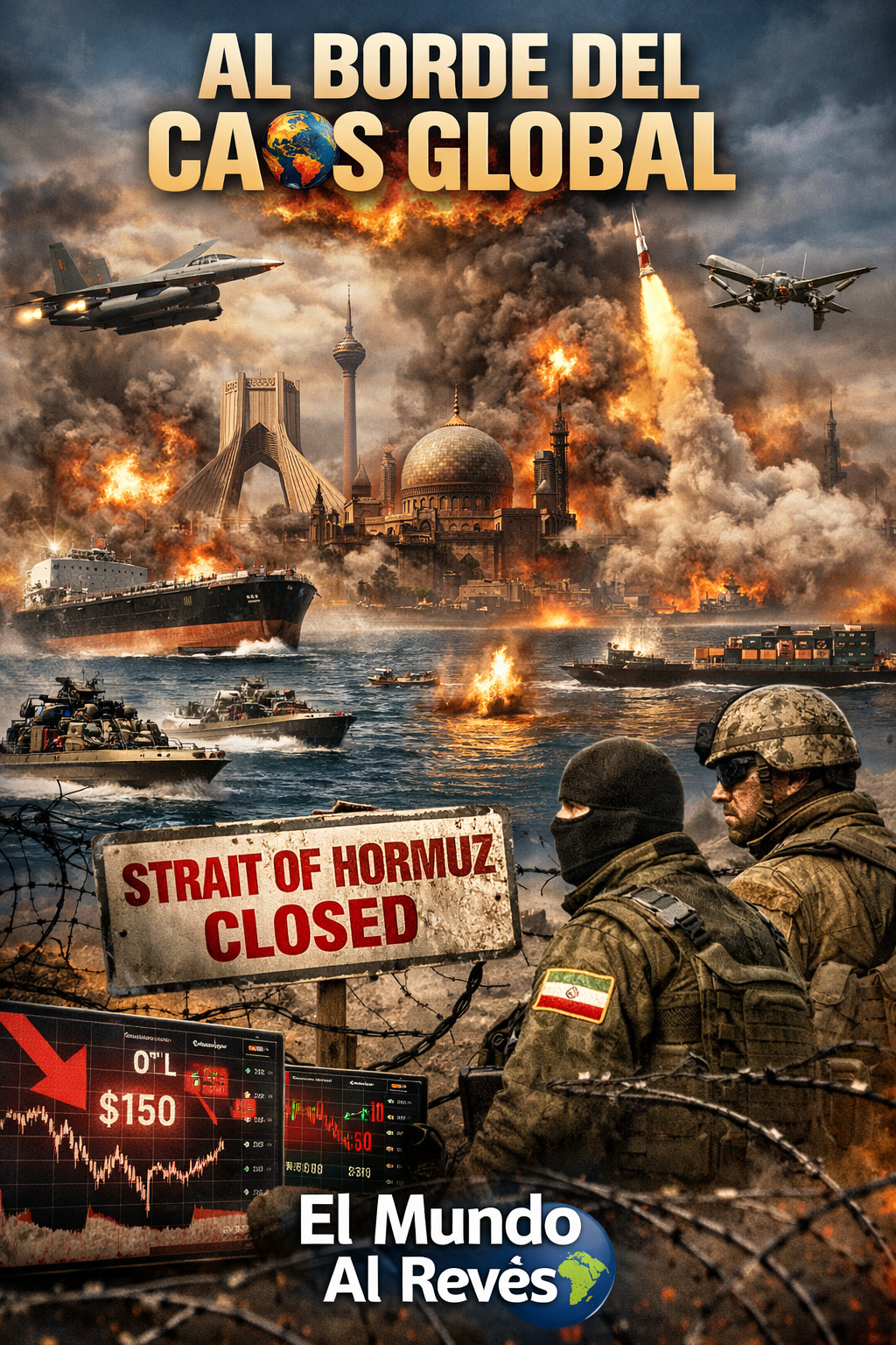 ⚠️ MEDIO ORIENTE AL BORDE DEL CAOS GLOBAL